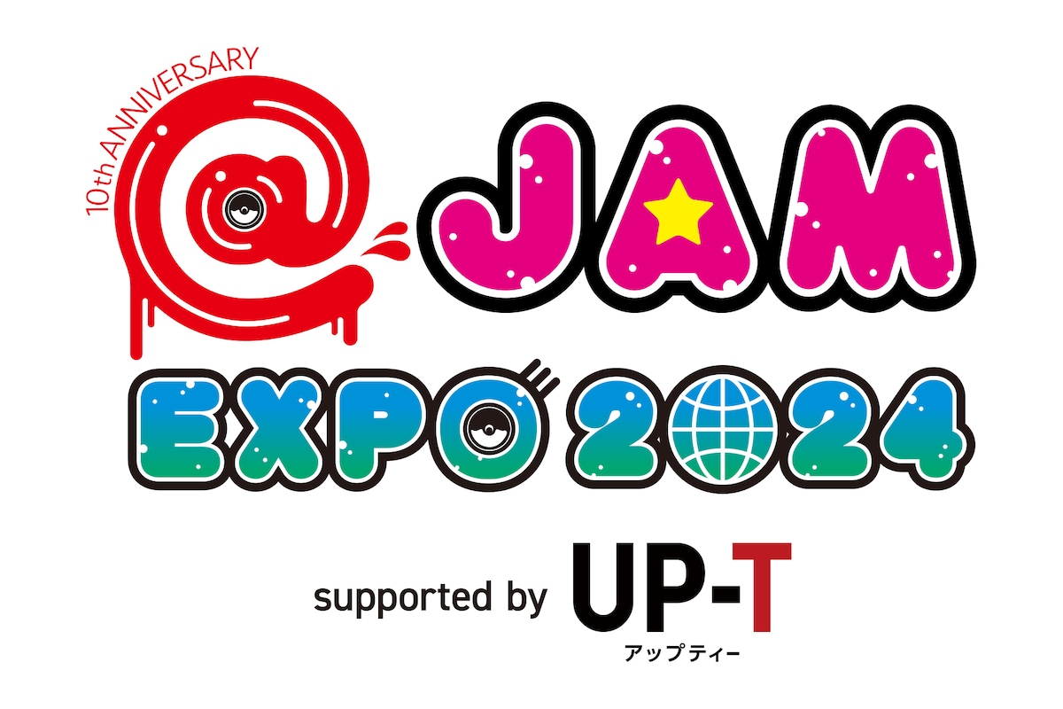 「@JAM EXPO 2024 supported by UP-T」ロゴ