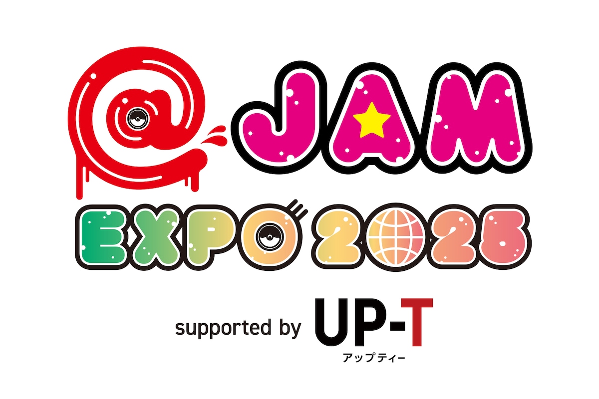 「@JAM EXPO 2025 supported by UP-T」ロゴ