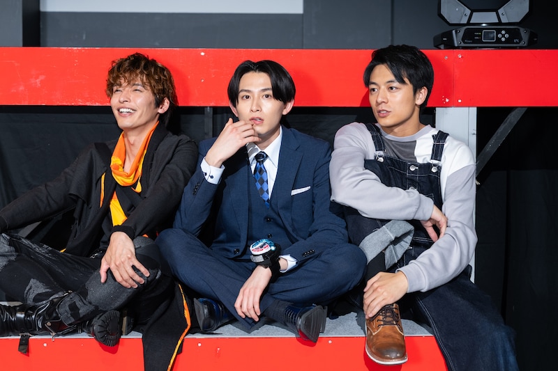 左から相馬理、葉山侑樹、齋藤璃佑