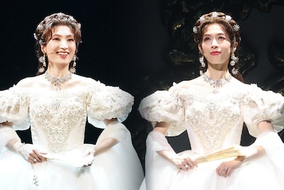 ミュージカル「エリザベート」博多座公演ライブ配信に向け、望海風斗＆明日海りおが明かす思い