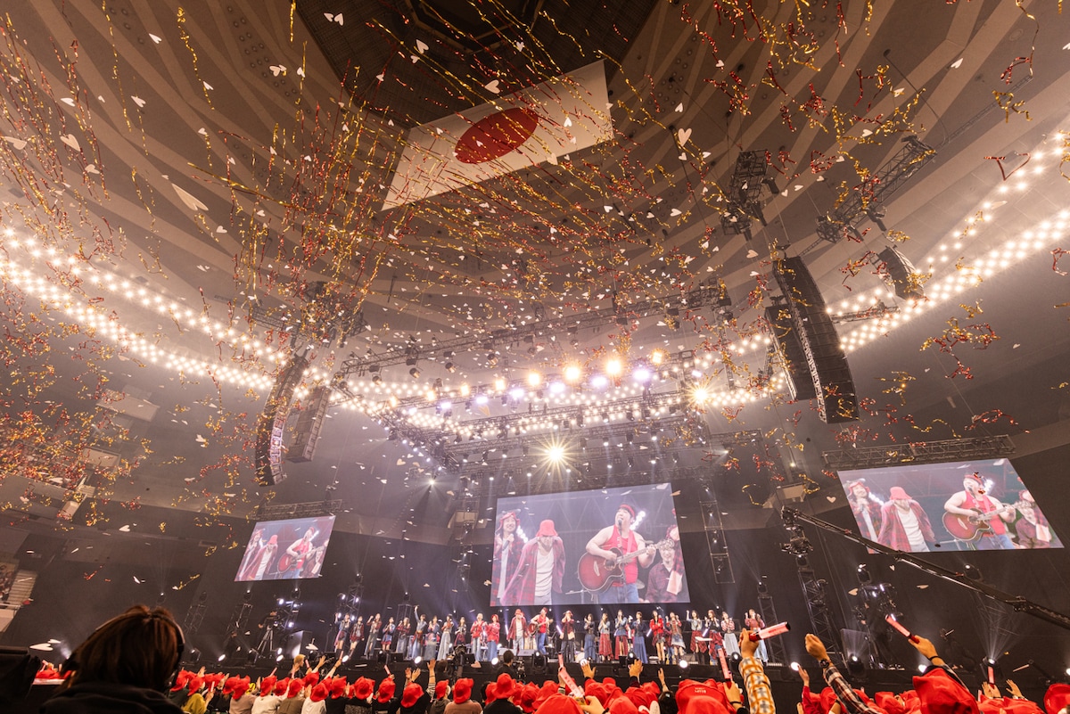「赤えんぴつ in 武道館」の様子。(撮影:RyuyaAmao)