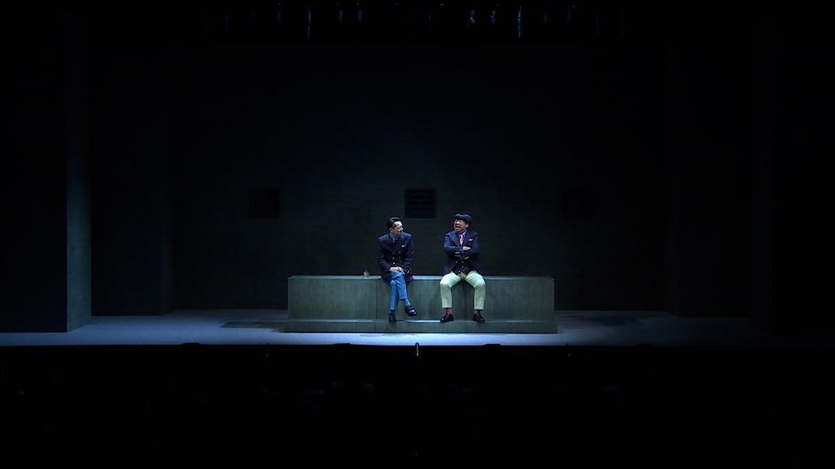 オープニングコント「Wretched man」より。