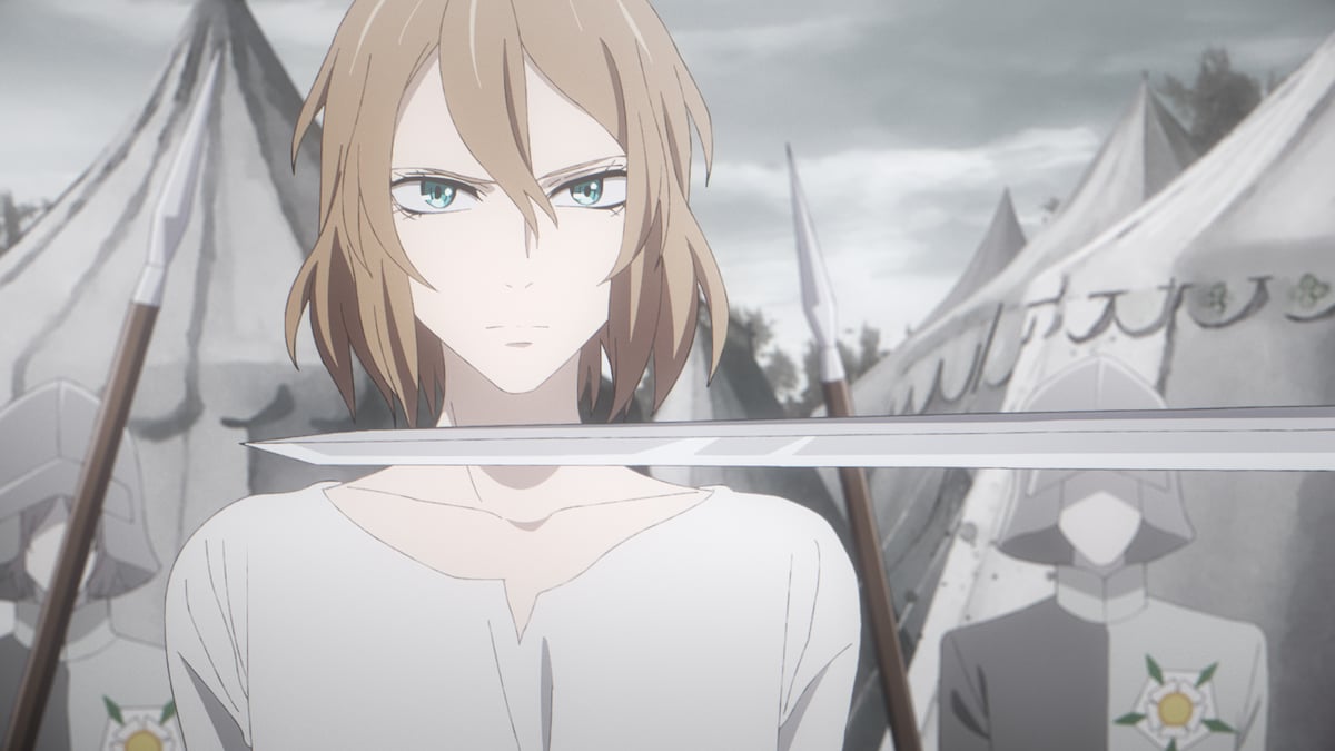 アニメ「薔薇王の葬列」より、ヘンリーの息子・エドワード王太子。