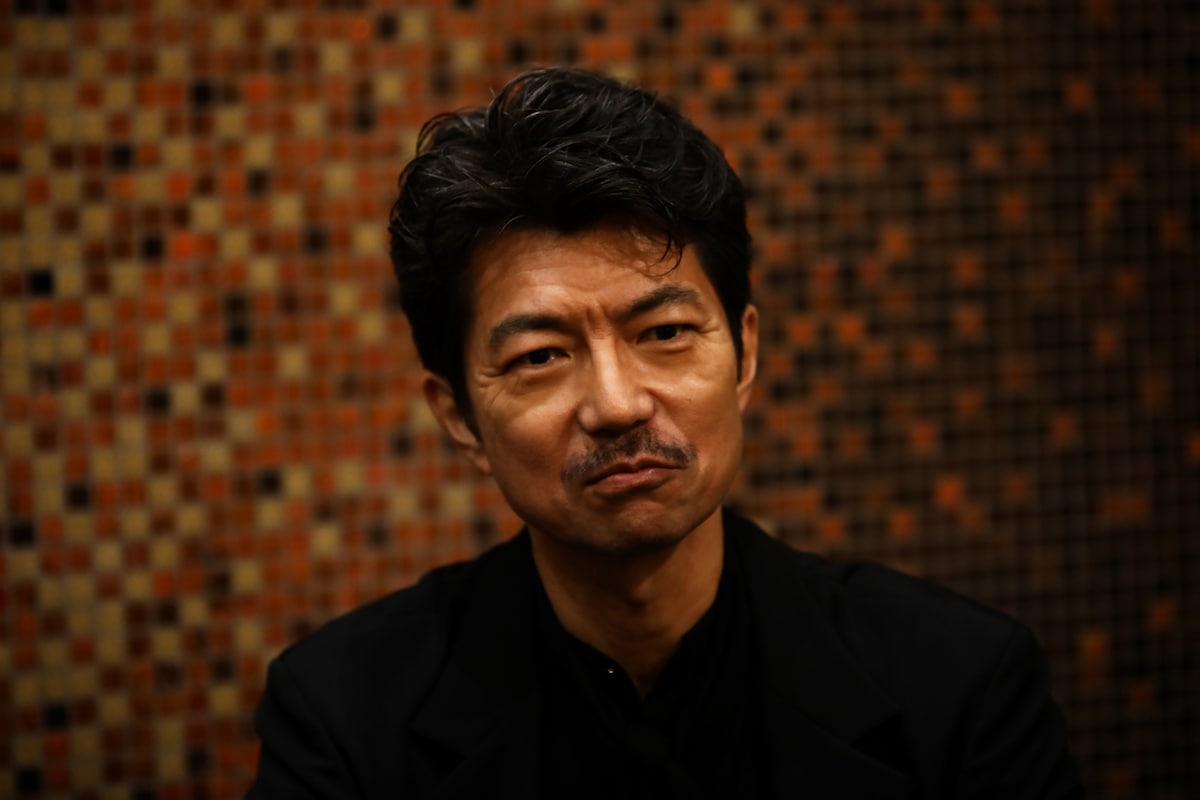 特集ページ「ビー・バップ・ナタリー」の存在について伝えるとうれしそうだった仲村トオル。この取材中にも、その前後にあったイベント中にも、「40年前の映画を好きでいてくださるなんて」という感謝を何度も口にしていた