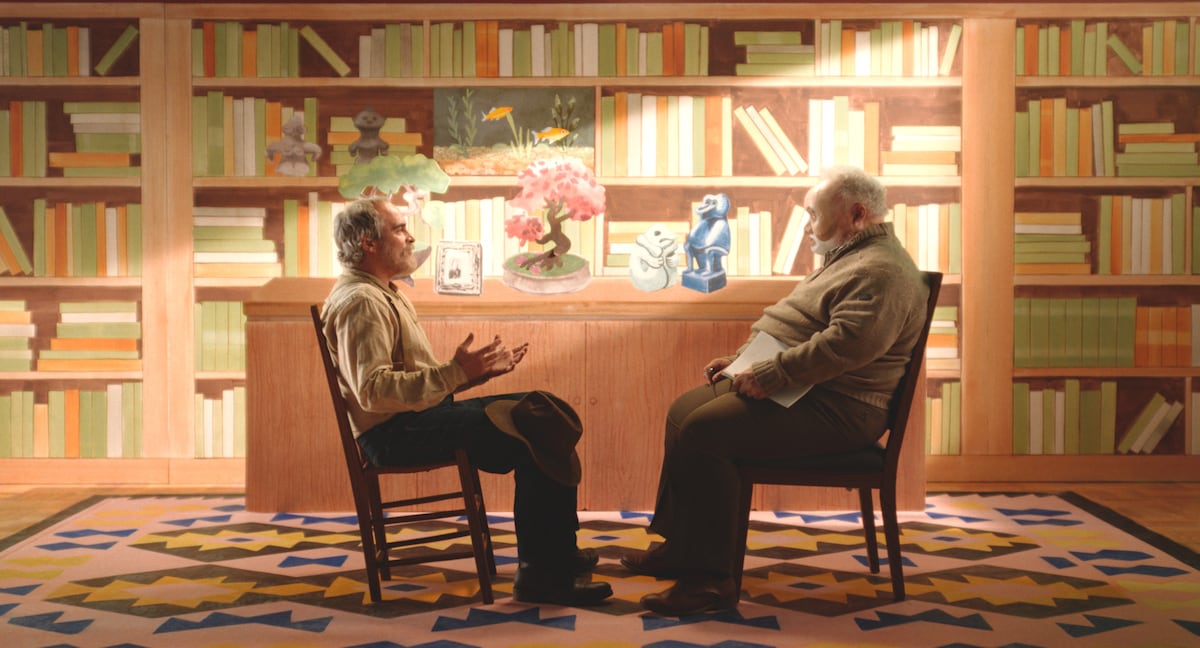 「ボーはおそれている」は、とある衝撃的なオープニングのあとボーのカウンセリングから始まる。