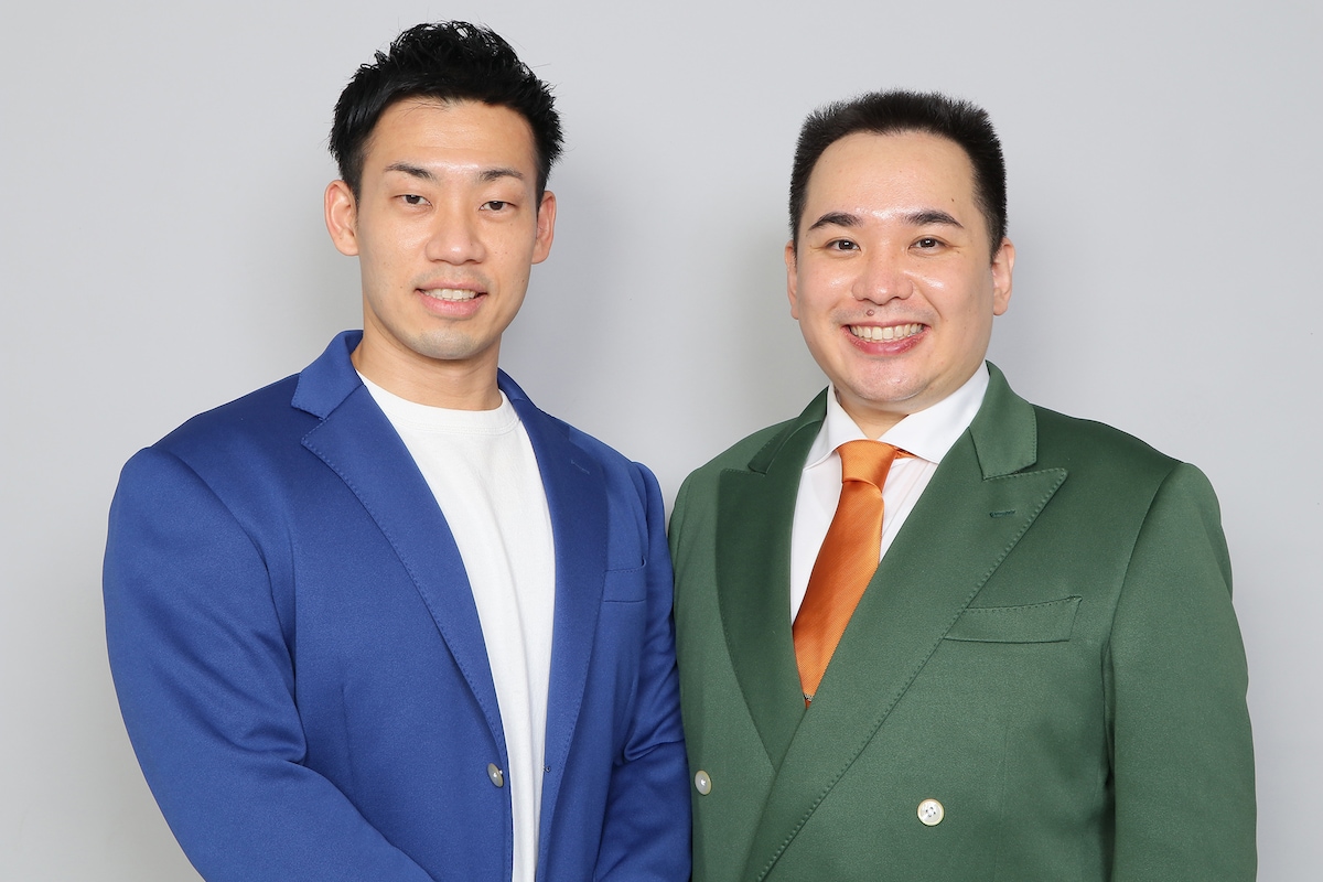 ミルクボーイ。左が駒場孝。 ©YOSHIMOTO KOGYO CO.,LTD.