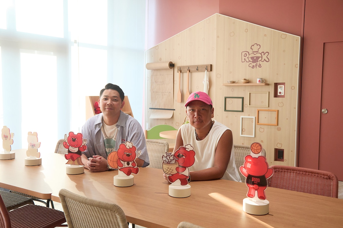 アルバルク東京の公式マスコットキャラクター・ルークをモチーフとしたかわいいカフェもある。