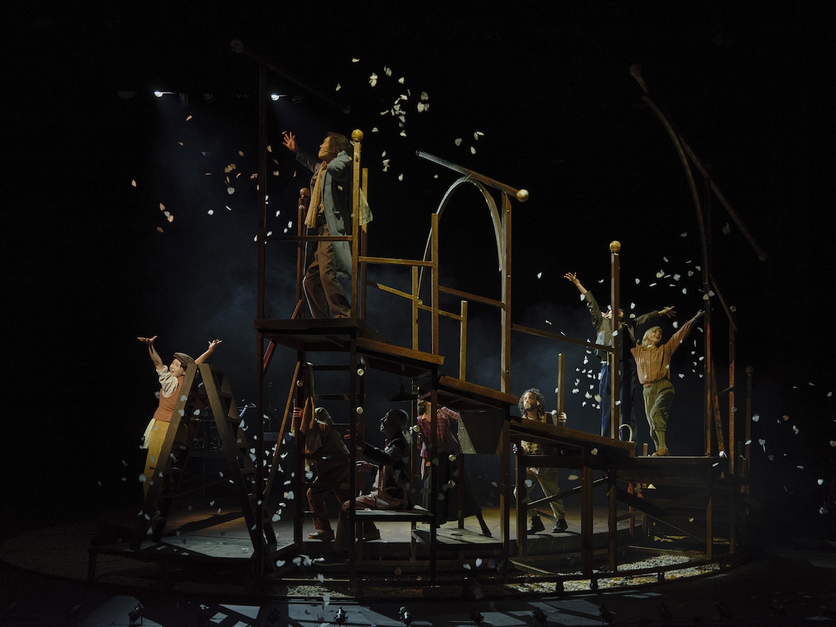 イエロー・ボム × リビング・シアター × 劇工作所魔方陣「ロゼッタ」より。