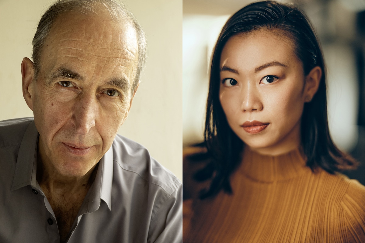 左からマイケル・ミアーズ（Photo: Catherine Shakespeare Lane）、中園理子（Photo: Alan Howard）。