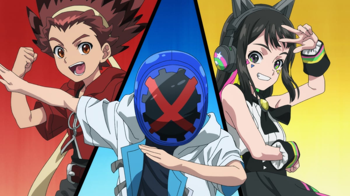 テレビアニメ「BEYBLADE X」より。