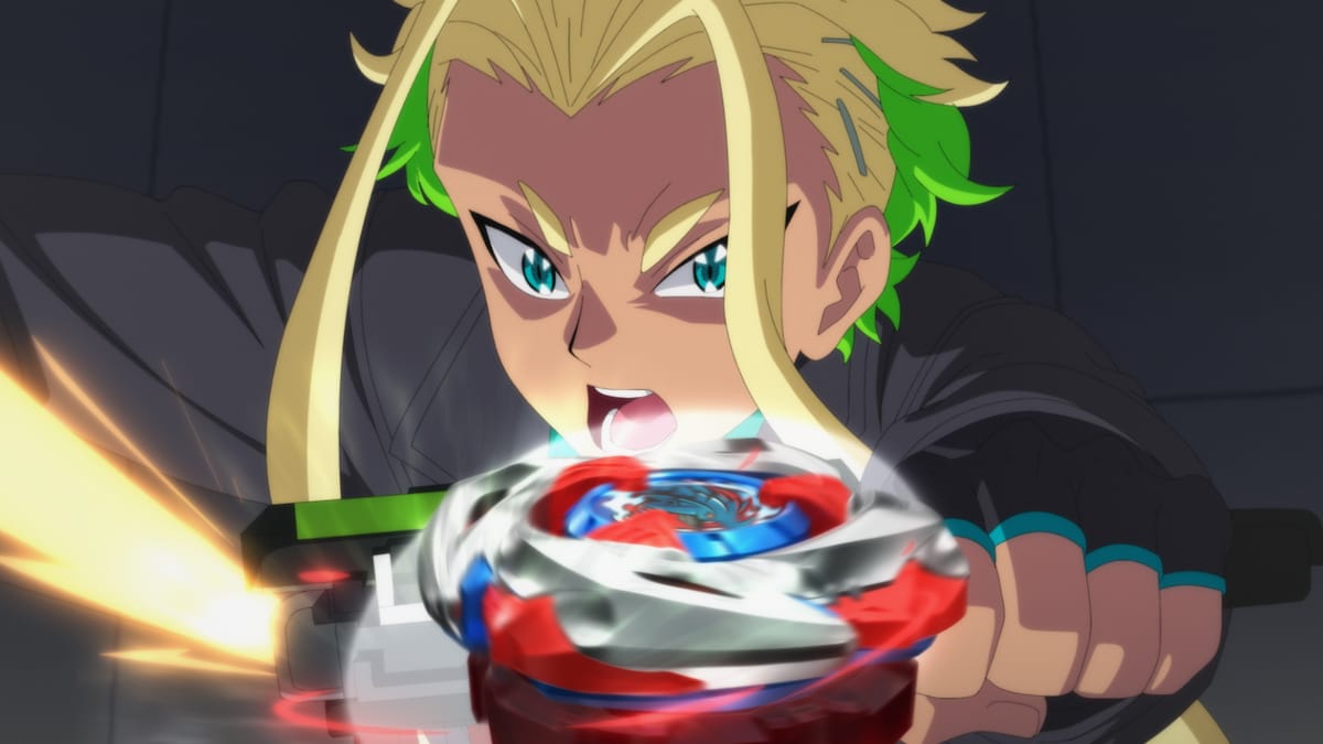 テレビアニメ「BEYBLADE X」より。