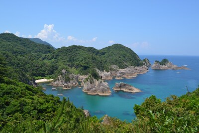 鴨ヶ磯の様子（撮影：由井）。