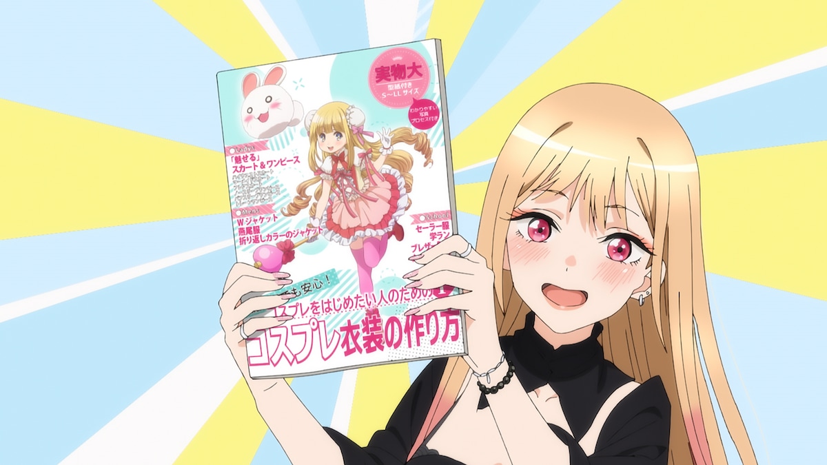 TVアニメ「その着せ替え人形は恋をする」より、喜多川海夢。