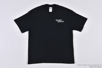 抽選で各100人、合計500人にプレゼントされる「【ブルーロック】コラボ Tシャツ（全5種 / Lサイズ）」。