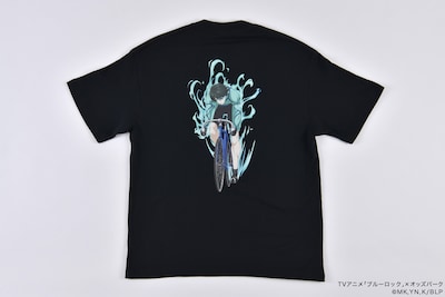 抽選で各100人、合計500人にプレゼントされる「【ブルーロック】コラボ Tシャツ（全5種 / Lサイズ）」。