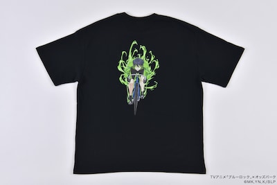 抽選で各100人、合計500人にプレゼントされる「【ブルーロック】コラボ Tシャツ（全5種 / Lサイズ）」。