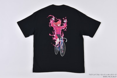 抽選で各100人、合計500人にプレゼントされる「【ブルーロック】コラボ Tシャツ（全5種 / Lサイズ）」。