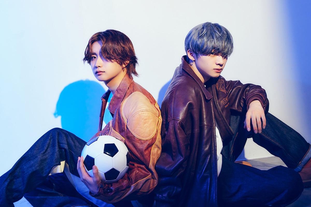 左からJUNON、RYUHEI。