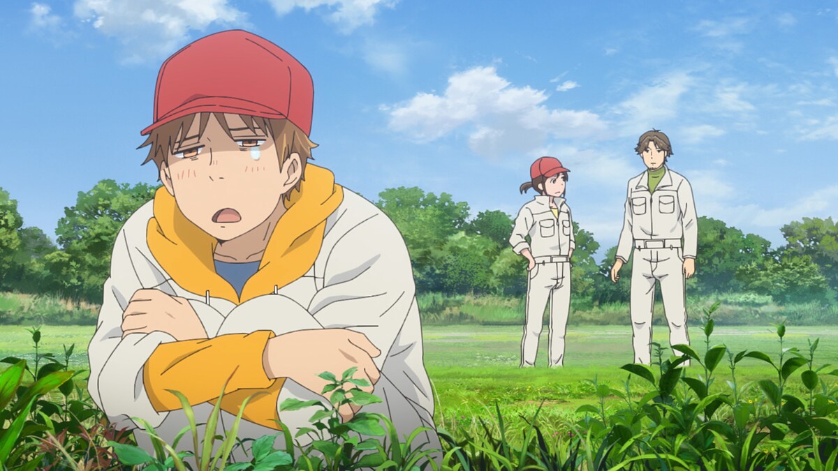 映画「ブルーサーマル」より、憧れの倉持がたまきの才能を見出し、いじける空知。