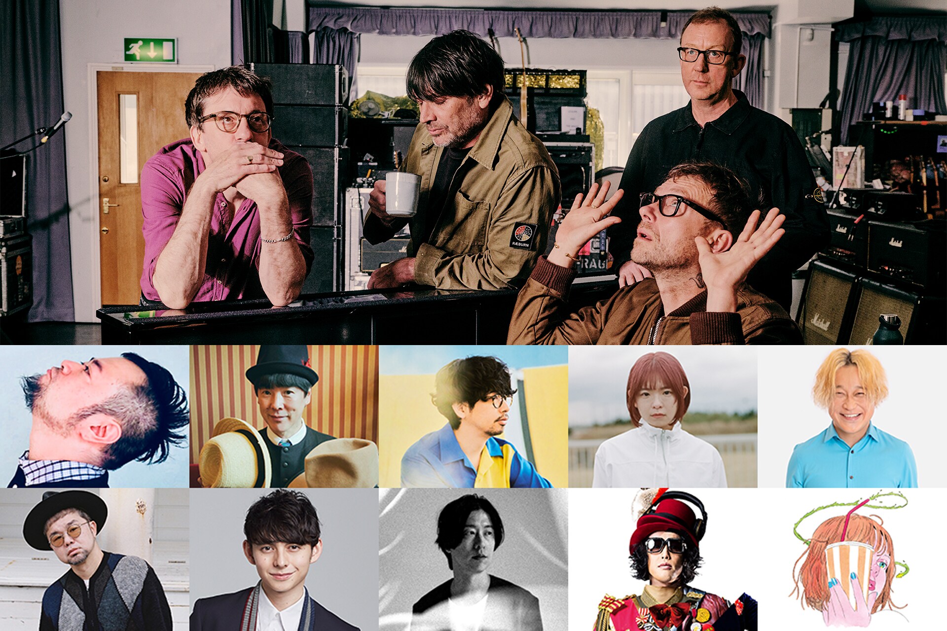 Blur「The Ballad of Darren」リリース記念｜著名人10人によるプレイ