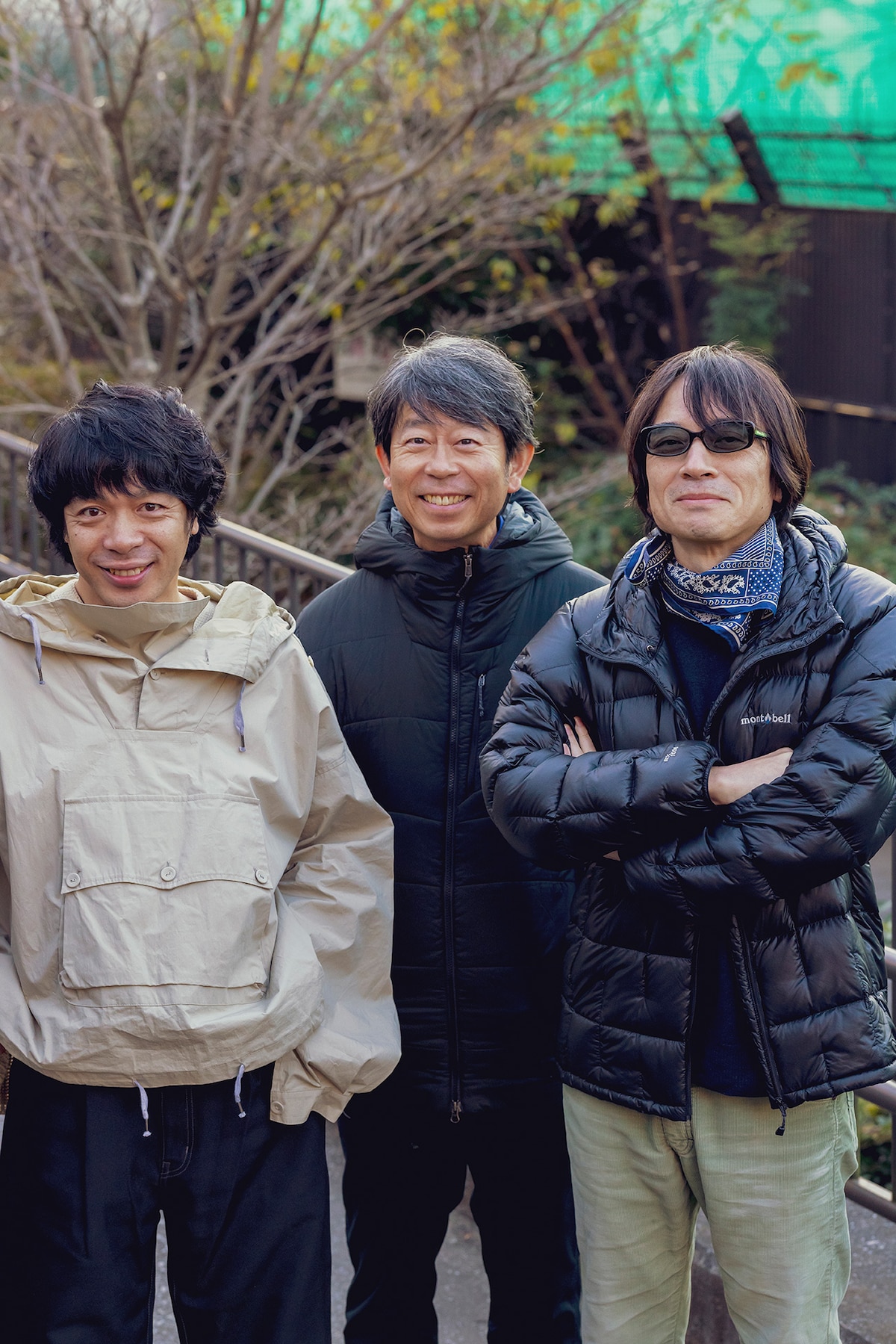 左から峯田和伸、桜井秀俊、YO-KING。