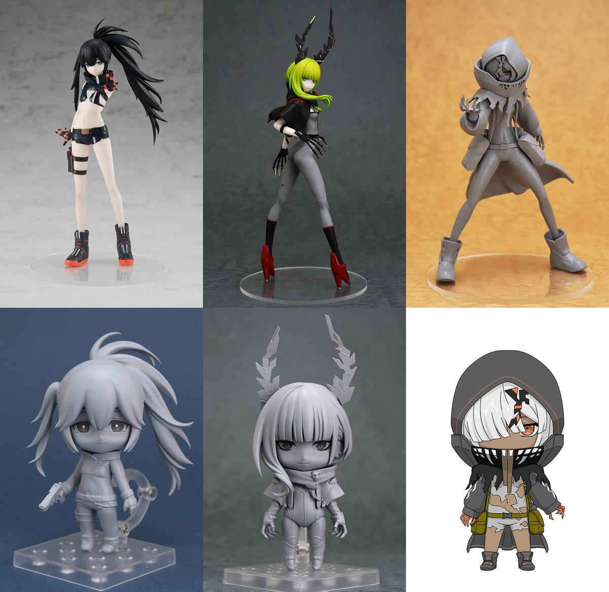 「POP UP PARADE エンプレス［ブラックロックシューター］ DAWN FALL Ver.」 / 「POP UP PARADE デッドマスター DAWN FALL Ver.」 / 「POP UP PARADE ストレングス DAWN FALL Ver.」 / 「ねんどろいど エンプレス［ブラックロックシューター］ DAWN FALL Ver.」 / 「ねんどろいど デッドマスター DAWN FALL Ver.」 / 「ねんどろいど ストレングス DAWN FALL Ver.」