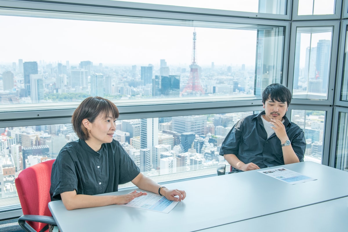 左から小田玲奈、水野格。