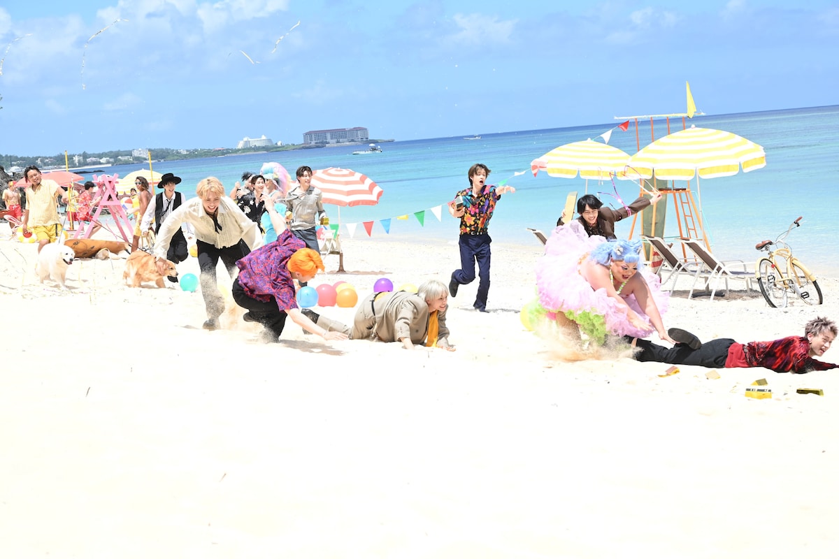 PV撮影の様子。