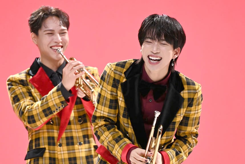 SHOOTとKEVIN（手前から）。