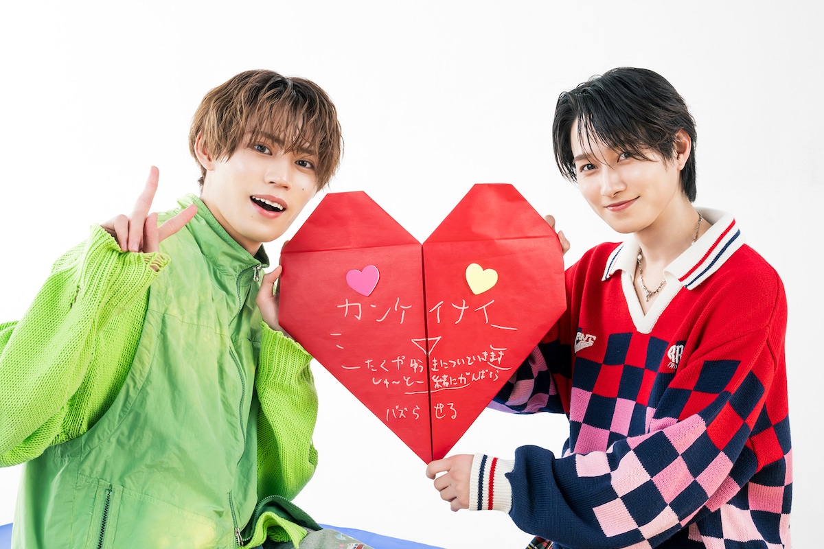 左からTAKUYA、YUMA。