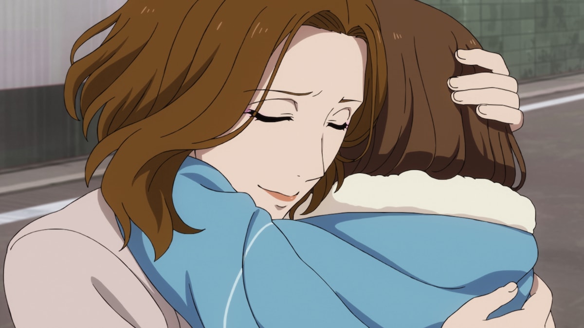 TVアニメ「Buddy Daddies」より、ミリと母親。