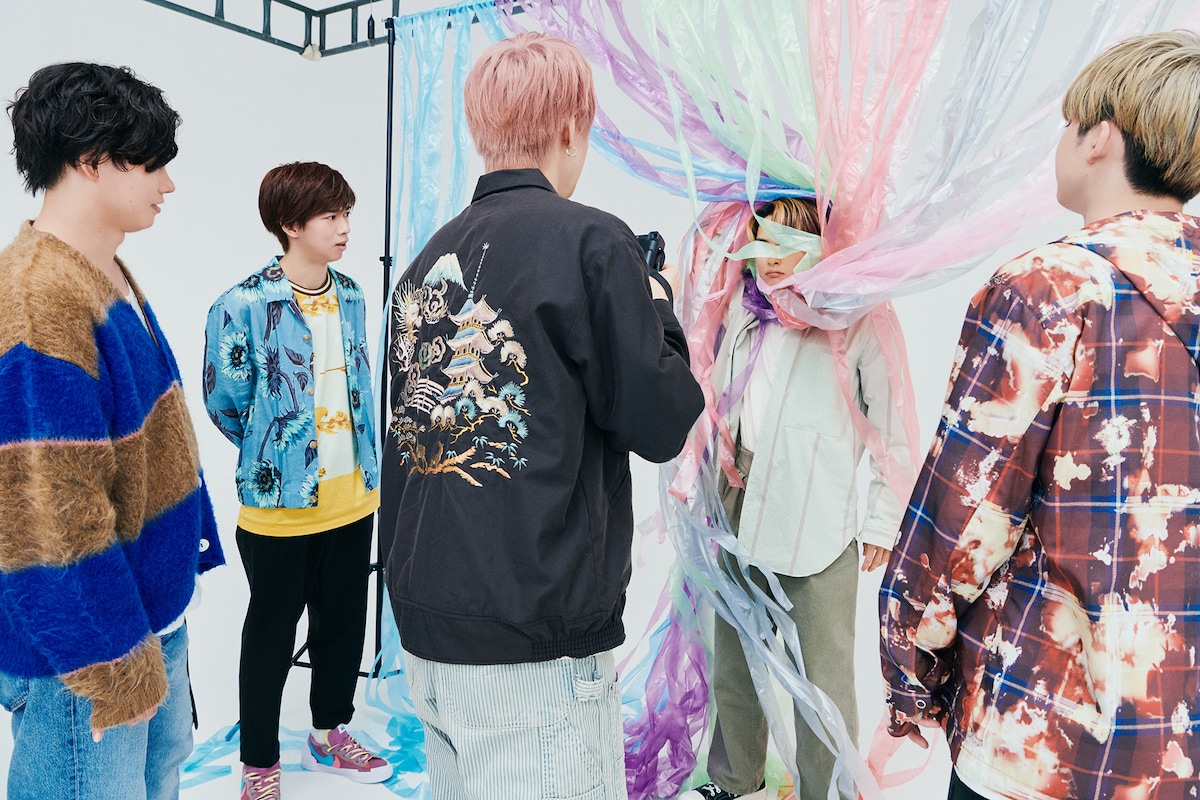 タクヤの撮影会の様子。