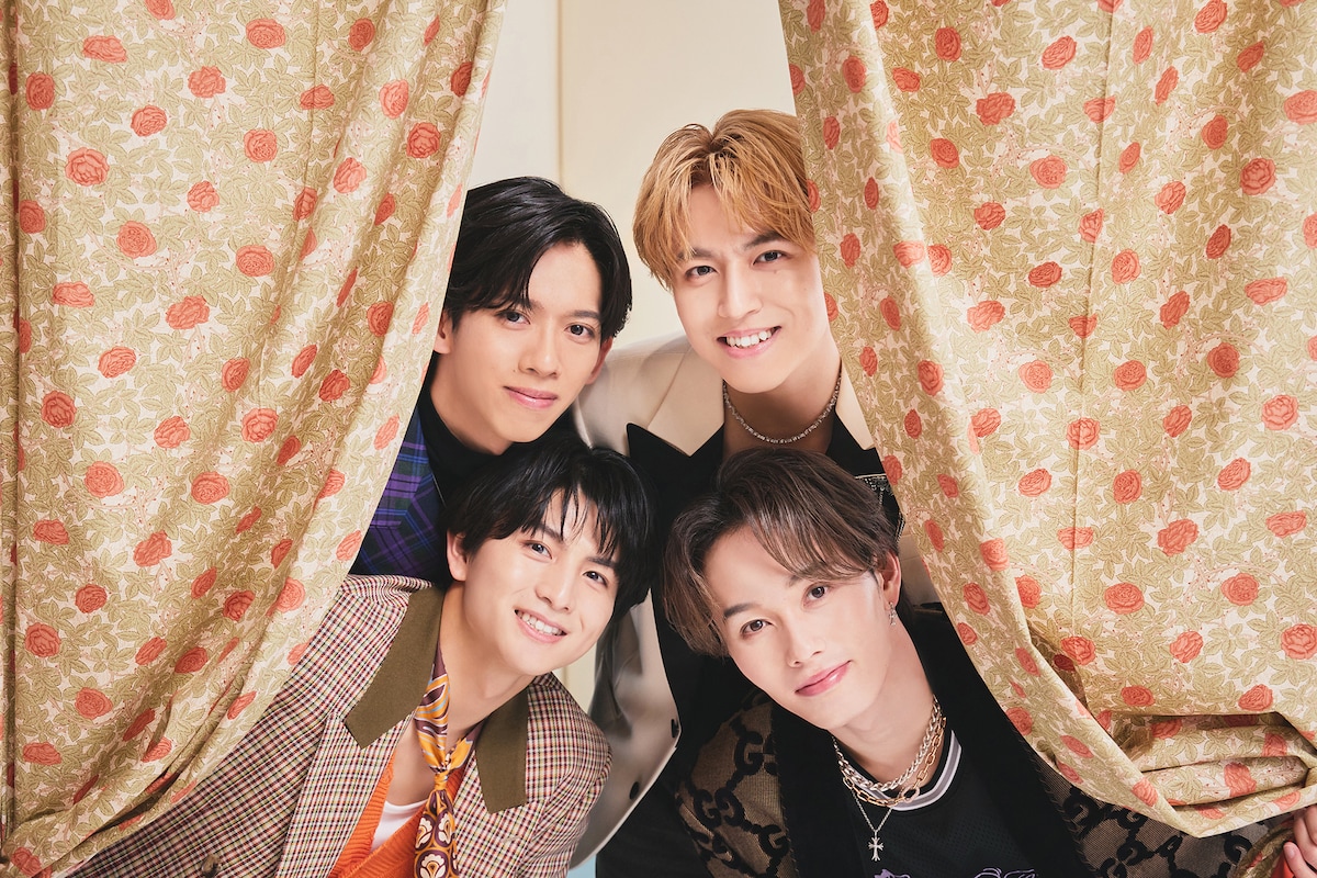 （左上から時計回りに）リョウガ、タカシ、マサヒロ、ハル。