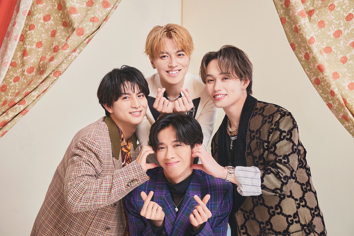 （上から時計回りに）タカシ、マサヒロ、リョウガ、ハル。