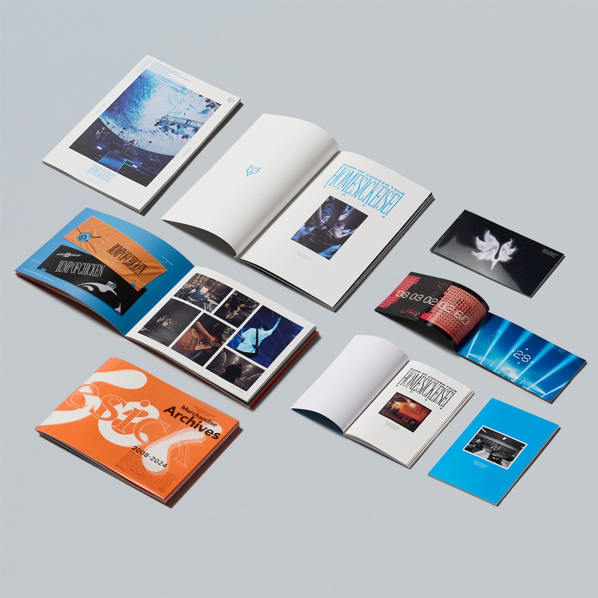 「BUMP OF CHICKEN TOUR ホームシック衛星2024 at ARIAKE ARENA」に収められるブックレット。