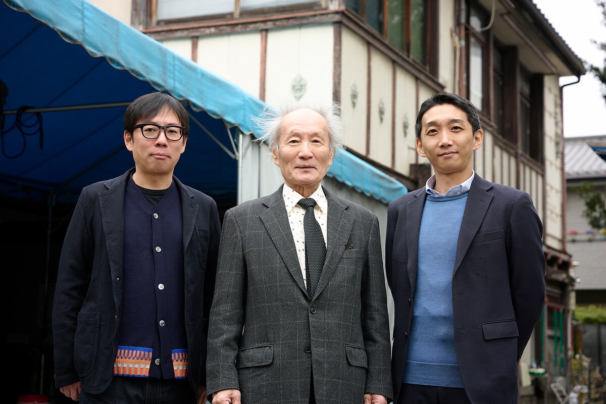 左から高橋正徳、小林勝也、植田真介。