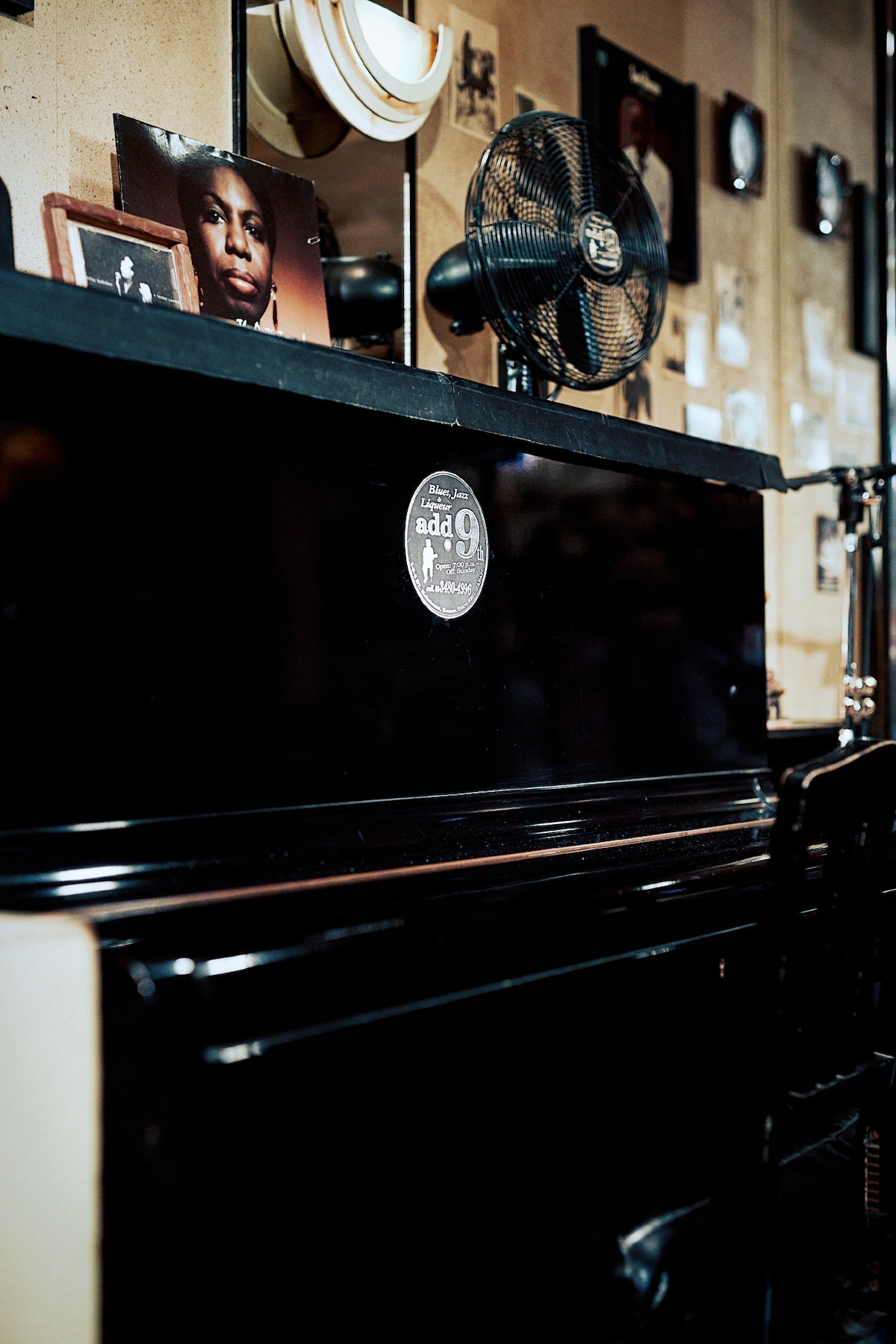 BLUES and JAZZ add9thの店内。