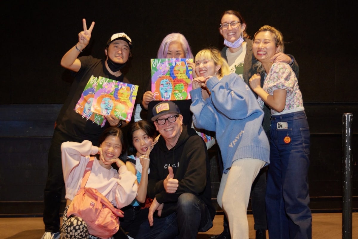 CHAIとアメリカツアーのスタッフ。（写真提供：CHAI）