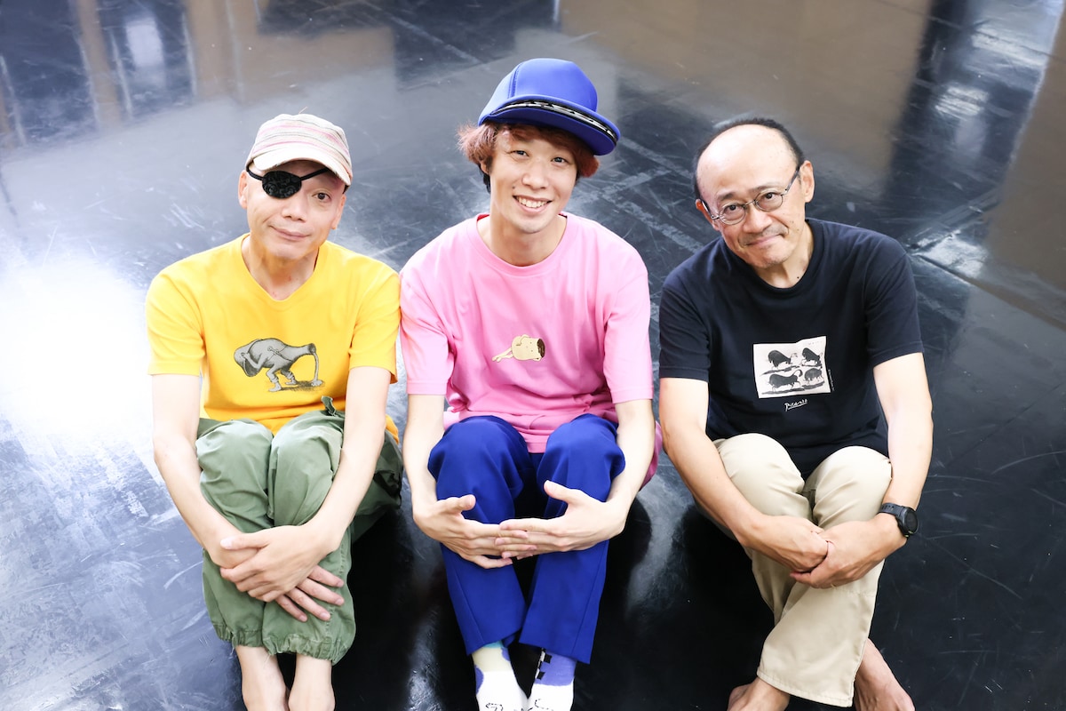 左から伊藤キム、スズキ拓朗、佐藤誓。