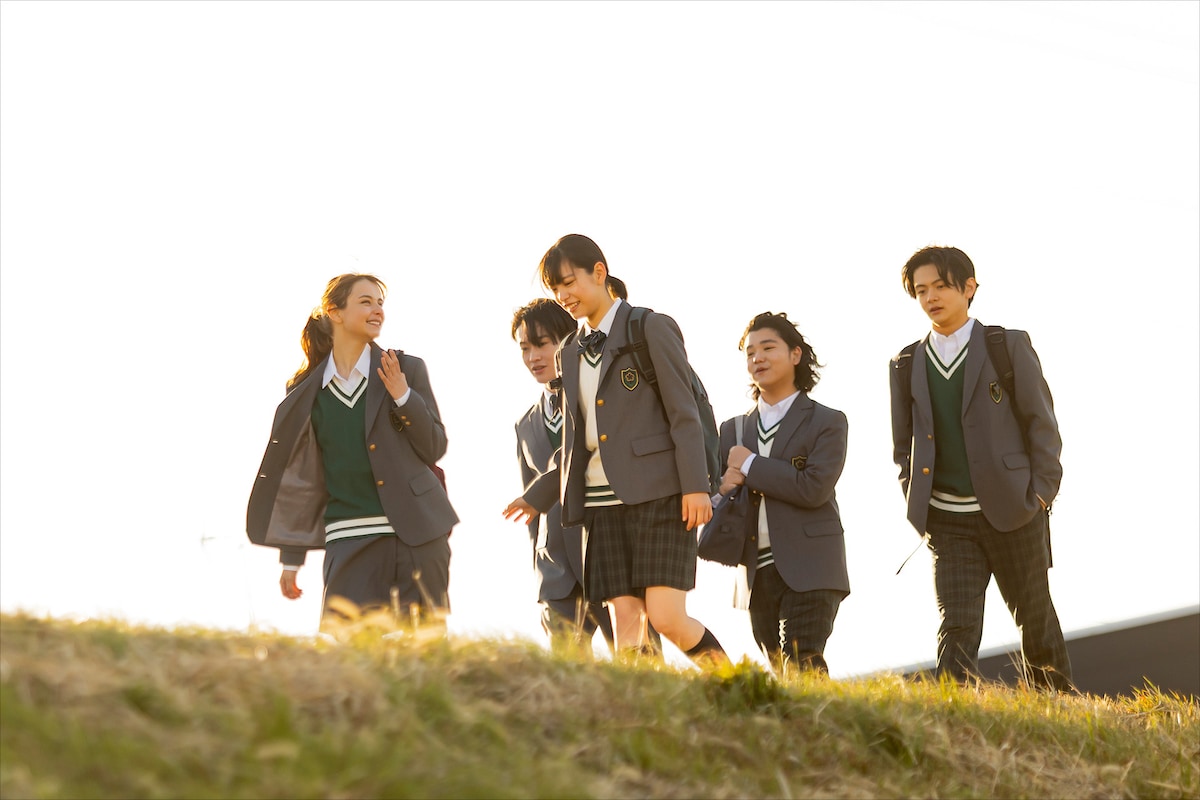 ドラマ「ちはやふる－めぐり－」より、梅園高校の競技かるた部メンバー