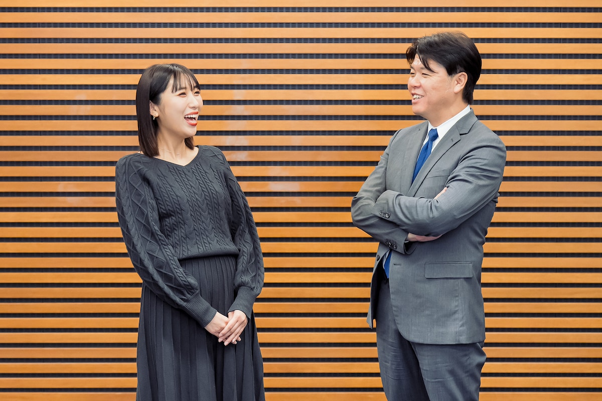 左から榊原真由子、北島直明