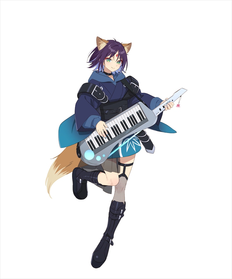 仮想空間「ツクヨミ」での酒寄彩葉