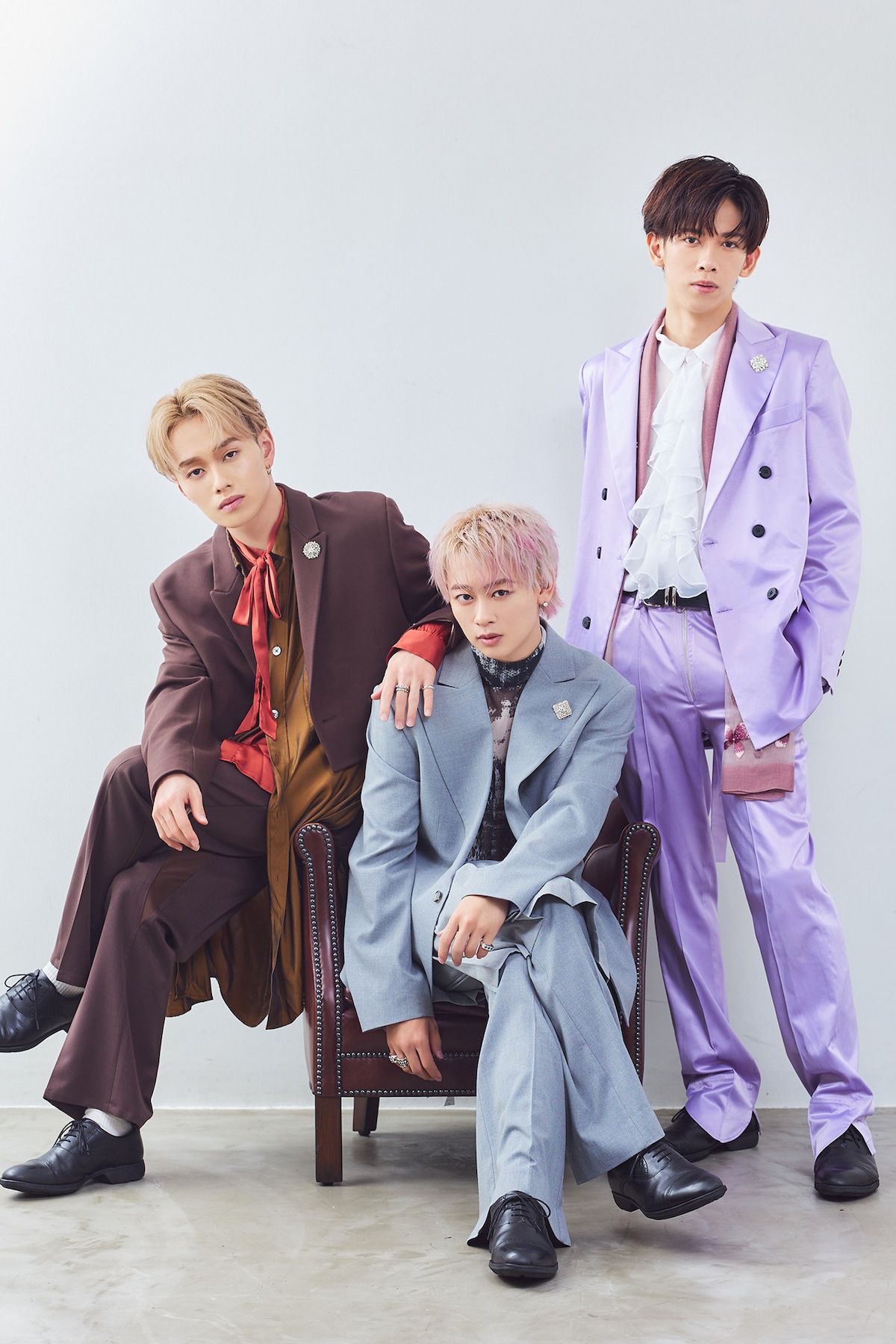 左からマサヒロ、シューヤ、リョウガ。