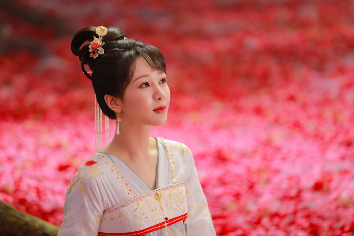 「長相思」より、ヤン・ズー（楊紫）演じる小夭（しょうよう）