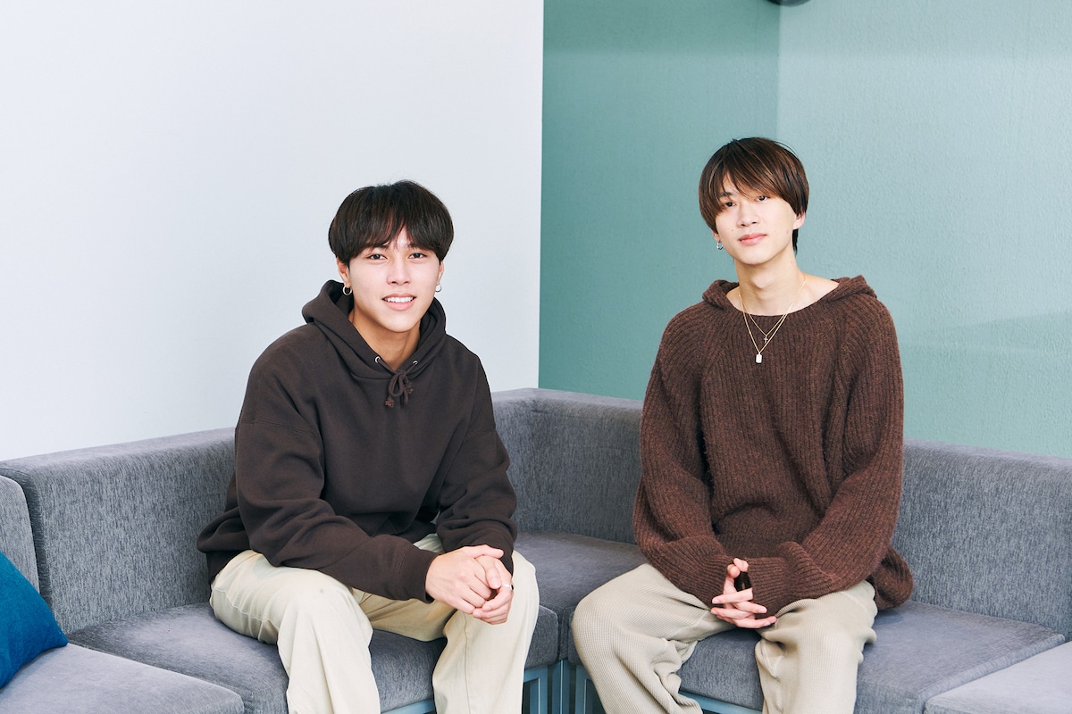 左からKEVIN、MORRIE。