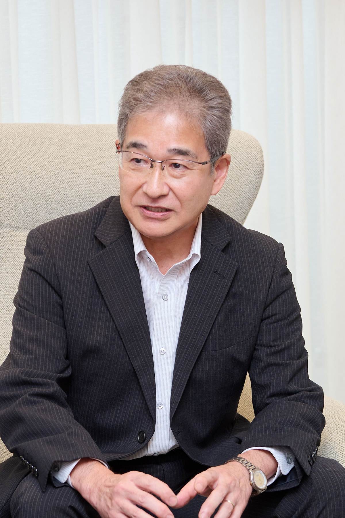 中央酪農会議の菊池淳志専務。