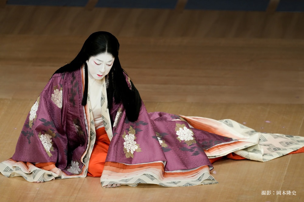 シネマ歌舞伎「源氏物語 六条御息所の巻」より、坂東玉三郎（六条御息所）。