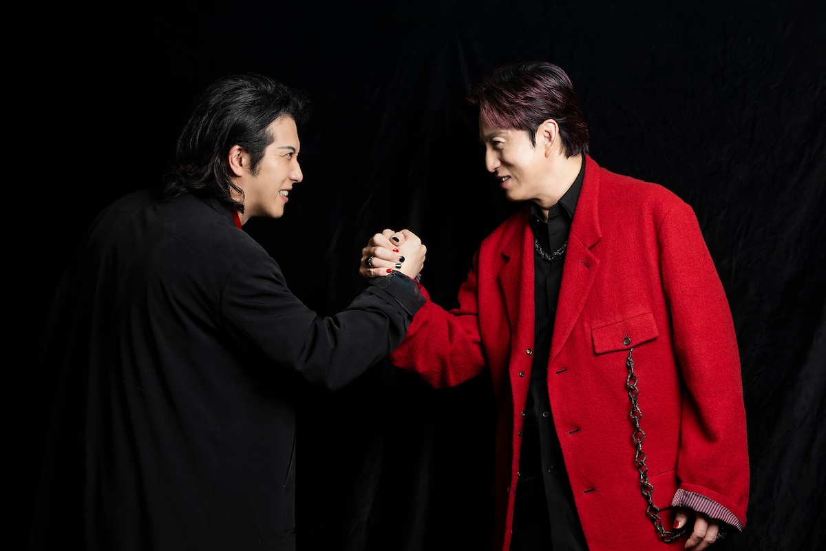 左から尾上松也、松本幸四郎。