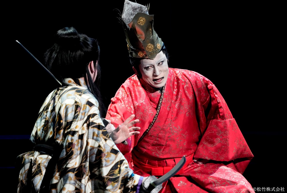 「歌舞伎NEXT 朧の森に棲む鬼」より、松本幸四郎主演版の様子。©︎松竹株式会社