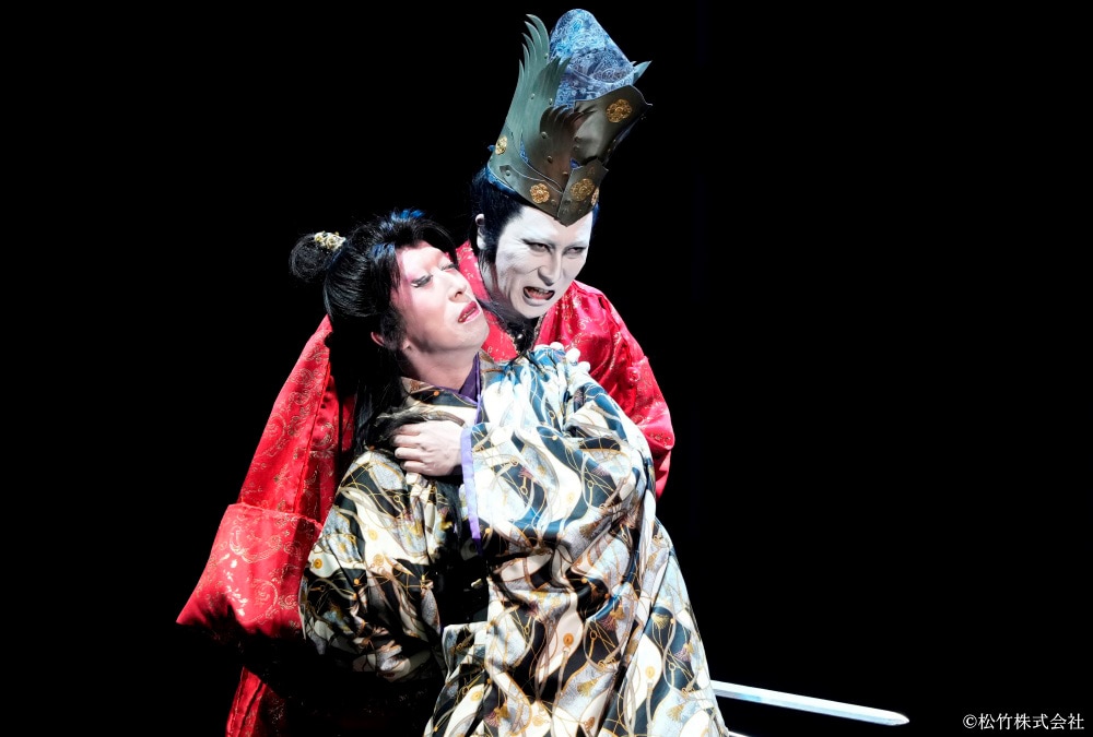「歌舞伎NEXT 朧の森に棲む鬼」より、尾上松也主演版の様子。©︎松竹株式会社
